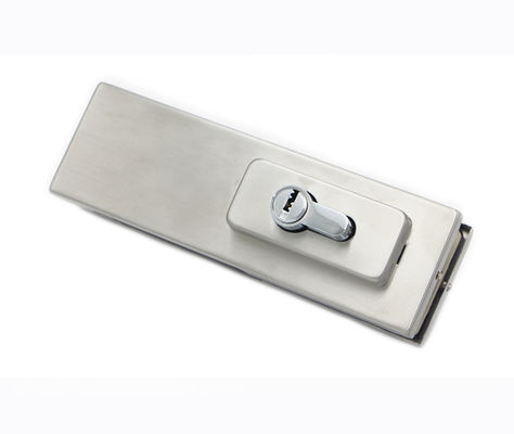 Toppa di vetro del morsetto della porta che misura la serratura di porta del fondo Ss201 con le chiavi