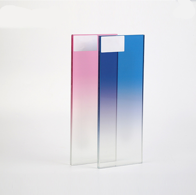 Il vetro laminato temperato film colorato dello strato intermedio di 1.14mm Pvb ha tinto il doppio vetro temperato